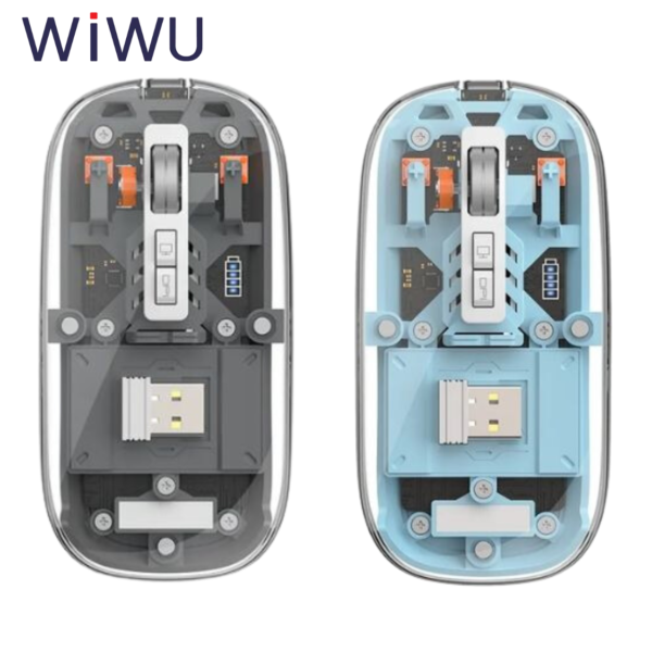 WIWU Crystal Transparent Wireless Mouse