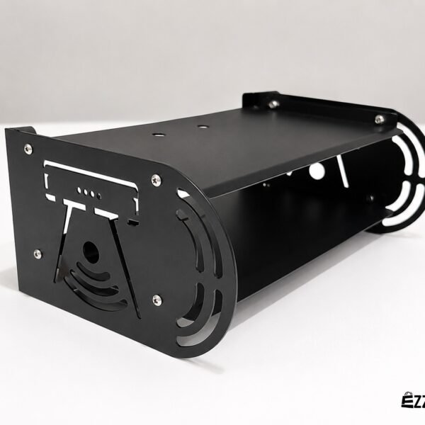 Premium Metal Router Stand with Cut-Out Design