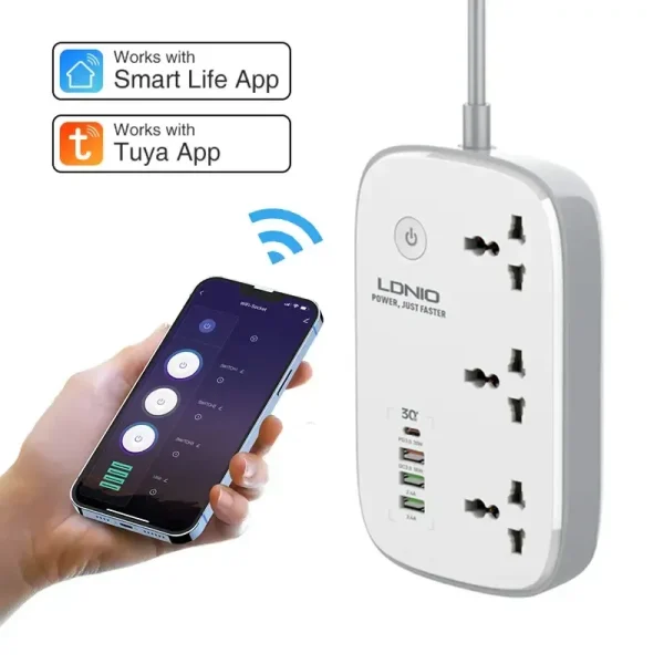 LDNIO SCW3451 WIFI Smart Universal Power Socket