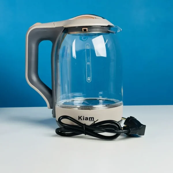 Kiam Electric Kettle BL002 Automatically Turns Off – Automatic Overheat Protection (1.8L)