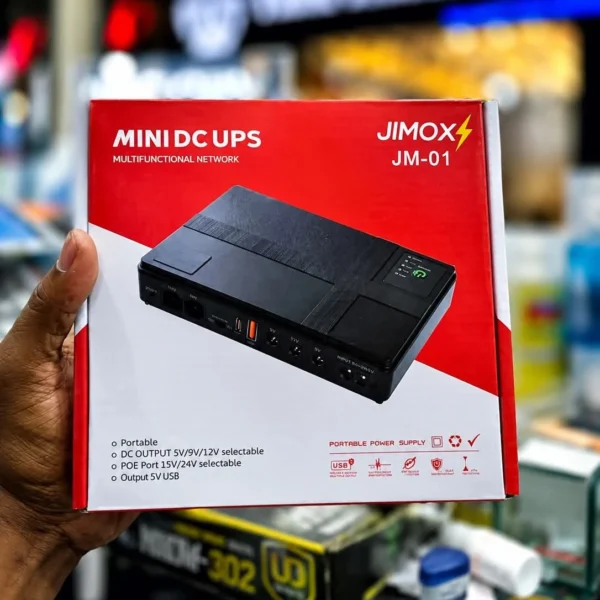JIMOX JM-01 Multi-Output Mini UPS