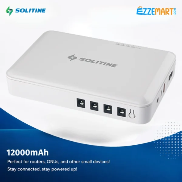 Solitine 12000mAh SOL-702 DC Mini UPS 5V 9V 9V 12V 12V